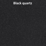 Dupont Corian Black quartz